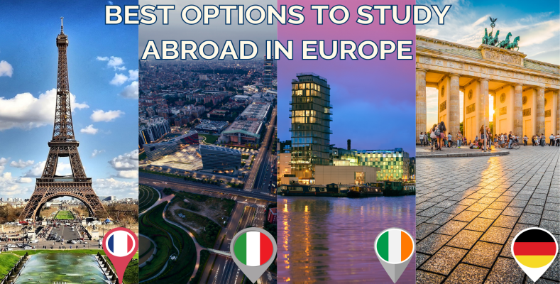 Exploring Diverse Destinations and Program Options | Best Option to Study Abroad in Europe